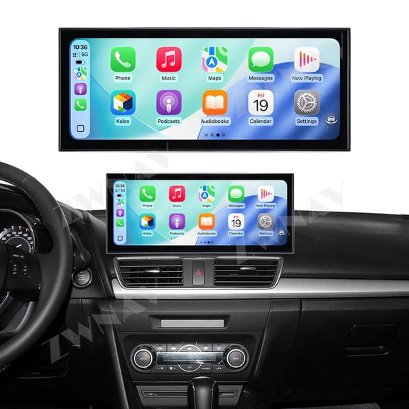 ZWNAV 15.8 inch Android 15 Car Radio For Mazda 3/Axela 2014-2019 HD Multimedia Video Player Navigation GPS DVD 4G DSP Stereo Bluetooth