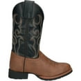 thumbnail image 3 of SMOKY MOUNTAIN BOOTS Youth Boys Mustang Western Brown and Black Boot, Size:5, Width:R, 3 of 7