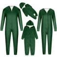 thumbnail image 5 of KANG Family Matching Hooded Zip Up clothes Sleepwear For Parents And Kids Festive Holiday Outfits Cozy Loungewear, 5 of 7