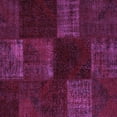 thumbnail image 1 of Ahgly Company Indoor Square Patchwork Purple Transitional Area Rugs, 3' Square, 1 of 4