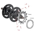 thumbnail image 2 of Yimiti Roue Libre à Vitesse Unique Pignon de Roue Libre 13T/14T/15T/16T/17T/18T,13T, 2 of 8