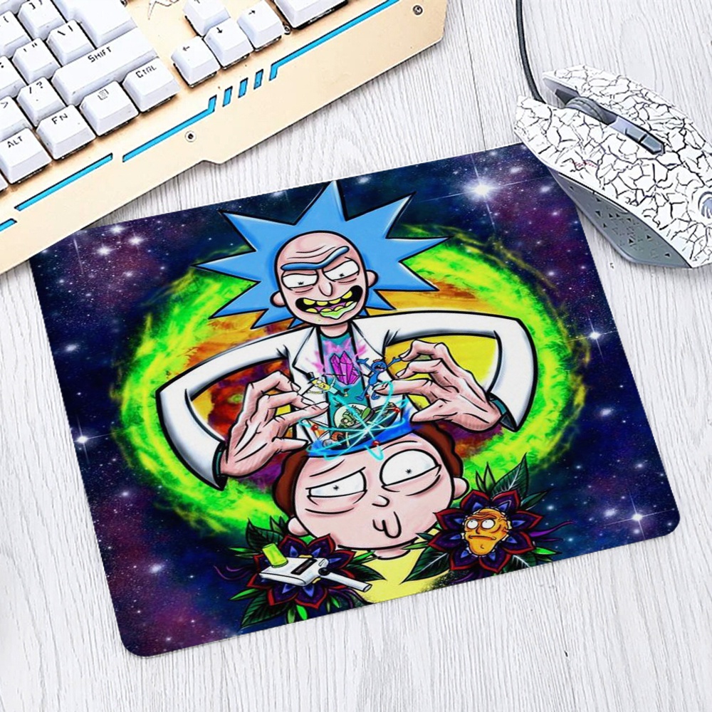 Gaming Mouse Pad,Rick and Morty Extended Mouse Pad, Multistyle Mouse