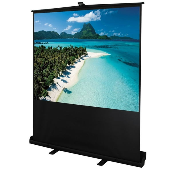 Cloud Mountain 80" 43 HD Projector Screen Portable Pull Up Floor