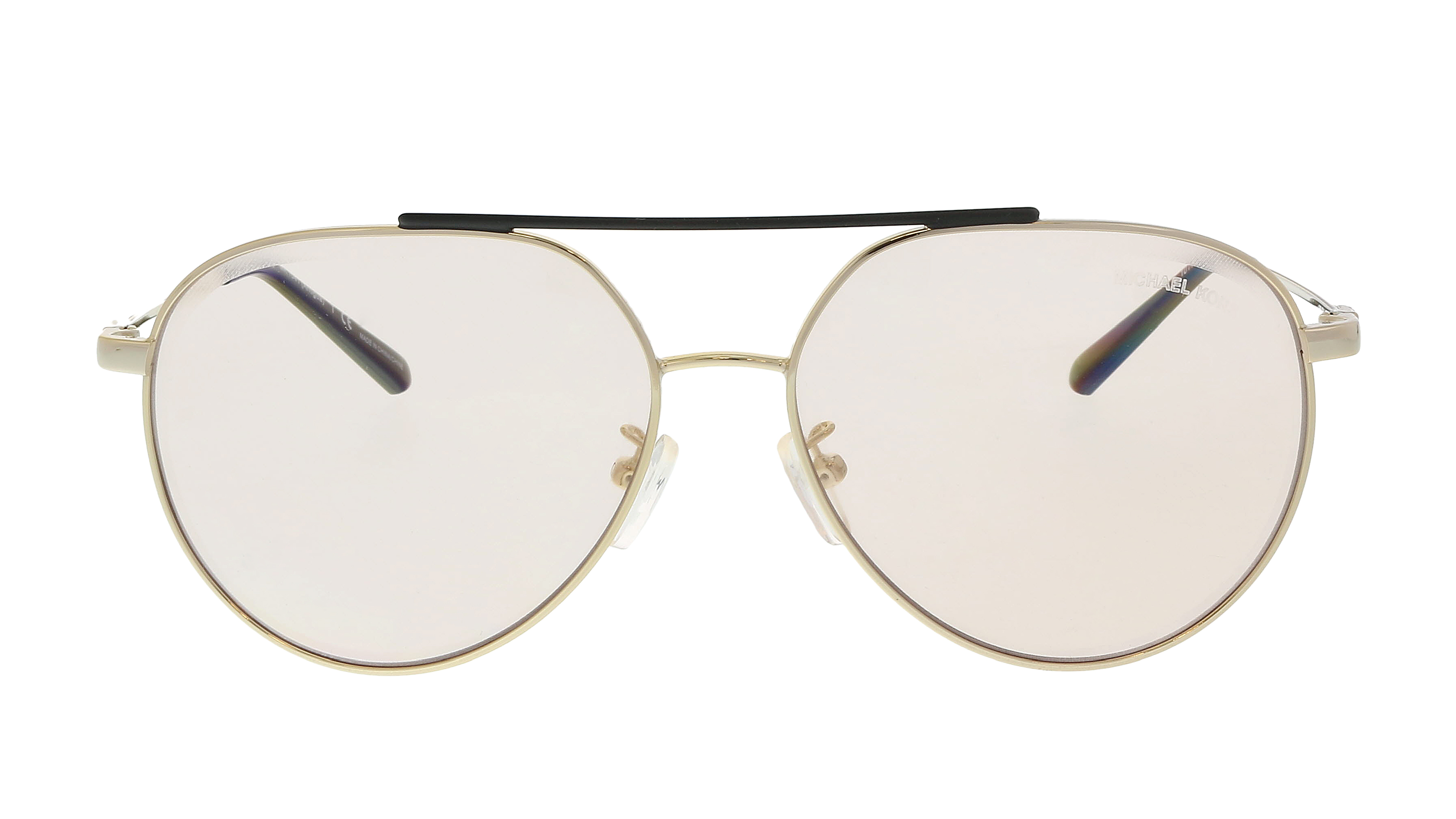 Michael Kors ANTIGUA MK1041 Sunglasses 101473-60 - Men's, Shiny Pale Gold Frame, MK1041-101473-60 - image 2 of 5