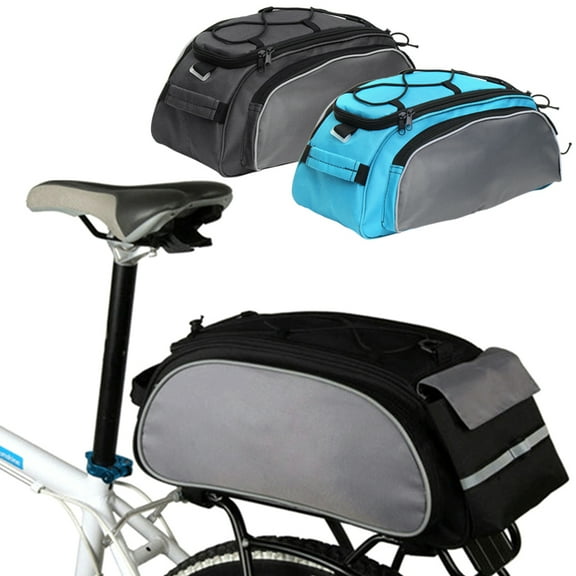 SPRING PARK Water-Resistant Bike Bag Mountain Road Bicycle Bike Bag Cycling Double Side Rear Rack Tail Seat Trunk Bag