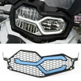 thumbnail image 4 of Motorcycle Headlight Grill, Headlight Grille High-temperature Resistant High-quality Specifications And Strictly Protective  For Motorcycle Headlight Red,Blue, 4 of 8
