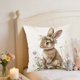 thumbnail image 5 of CREATITOY Easter Rabbit Printed Pillow Cover Decorative Cushion Case for Sofa Living Room Decor (No Insert), 5 of 6