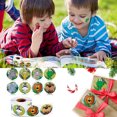 thumbnail image 2 of Wolfast Stickers Self-adhesive Packaging Gift Decorating Gift 1 Roll 500 Posts, 2 of 9