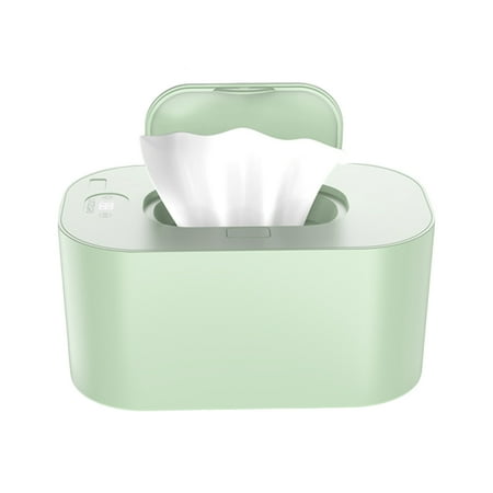 Wipe Warmer Dispenser Thermostatic Container convenient LED Display Large Green