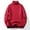 #Red, variant on DPTALR Men's Solid Color Knit Collar Sweater,Red, XL