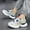 Light Gray, variant on HUITKMM Kids Breathable Sneakers for Boys and Girls Lightweight Athletic Running Shoes Non Tennis Walking Casual Sports Shoes for Children