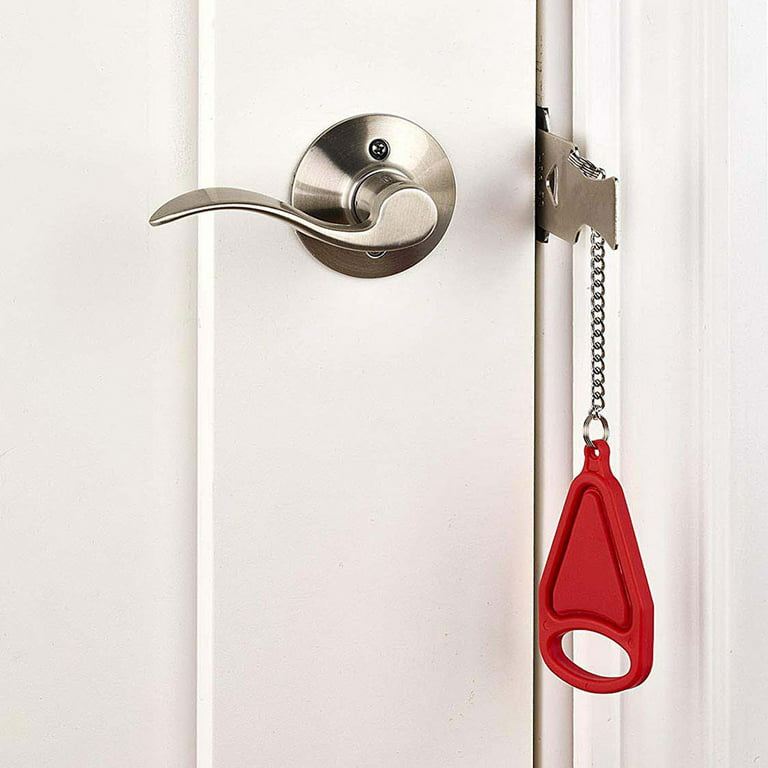 Portable Hotel Door Lock Locks Self-Defense Door Stop Travel Accommodation Door  Stopper Door Lock 