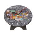thumbnail image 3 of Reloj de pared de madera vintage Reloj de escritorio redondo Decoración de cocina casera antigua 7 7 Sunnimix Reloj de pared de madera, 3 of 8