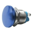 thumbnail image 6 of 19mm Metal Push Button Switch 1NO Momentary Self-reset Mushroom Head Screw Feet, 6 of 9