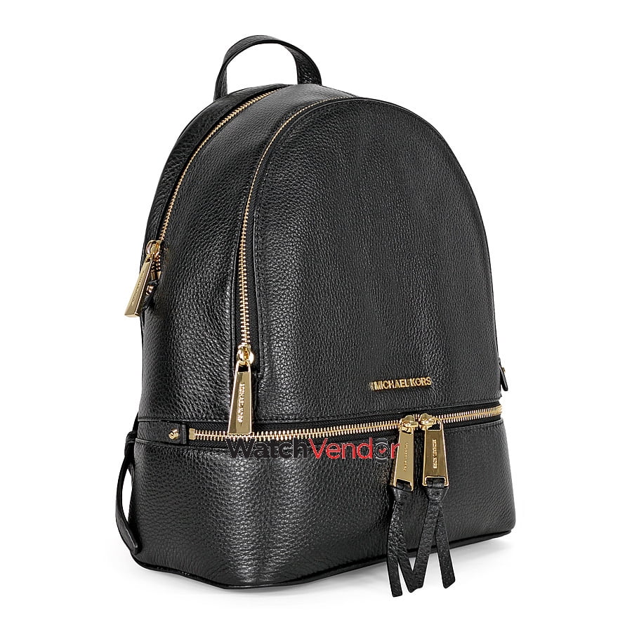 michael kors small black backpack
