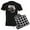 With Checker Pant, variant on CafePress - Opossum Possum Animal Men's Dark Pajamas - Men's Dark Loose Fit Cotton Pajama Set