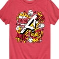 thumbnail image 3 of Marvel The Avengers - Scribble Doodles - Toddler And Youth Short Sleeve Graphic T-Shirt, 3 of 5