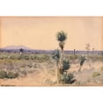 thumbnail image 2 of William Henry Holmes 14x11 Gold Ornate Wood Frame and Double Matted Museum Art Print Titled - Yuccaland-Chihuahua, Mexico, 2 of 4