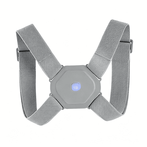 XIRQI Smart Posture Corrector for Women Men Kids,Electronic Posture Reminder with Sensor Vibration,Adjustable Upper Back Brace Straightener