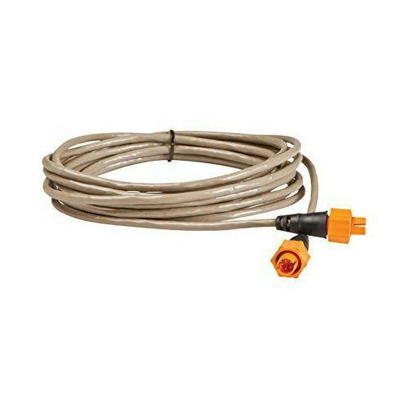 lowrance ethernet cable w/yellow plugs, 25'