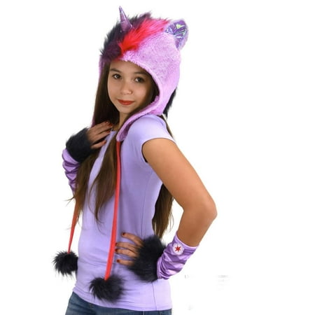 My Little Pony Twilight Sparkle Hoodie Hat Costume Accessory