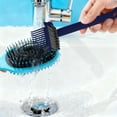 thumbnail image 4 of Hair Brush Effortlessly Re Moves Hair & From Combs Mini Cleaning Rake With Pick & For Home And Salon Use Rose Scented Dryer Sheets Mopping Solution Dustpan And Brush Set Grill inside Brush to Clean, 4 of 4