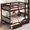 Espresso + Rubber Wood + Bedroom, variant on [Luckynote]Twin Over Twin Rubber Wood Bunk Bed with 2 Drawers, Convertible into 2 Twin Beds, Twin Size Bunk Bed with Ladder and Safety Guardrails ,Grey