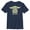 Navy Blue, variant on Boy's Star Wars: The Mandalorian The Child Cartoon Shy  Graphic Tee Black Medium