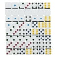thumbnail image 1 of MOVTOTOP Melamine domino Set for Party Use Assorted Color Durable Lightweight Toy 28pcs, 1 of 8
