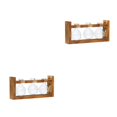 thumbnail image 3 of Terrario de plantas hidropónicas Moyic jarrón madera Base decorativa transparente, 3 of 6