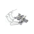 thumbnail image 3 of Stainless Steel W Z Type Garden Wire Greenhouse Glazing Clips Greenhouse Care Green House Fitting, 3 of 4