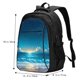 thumbnail image 5 of Fotbe Night Sky Beach Scene Mochila con Estampado y Puerto USB para Hombre y Mujer, Mochila Antirrobo, Mochila de Viaje, Mochila Escolar, Mochila Universitaria, 5 of 7