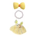 thumbnail image 1 of Doll Clothes Set for 15cm/17cm LB Dolls, Princess Dress with Hair Accessory, 1 of 2