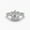 SILVER, variant on 18k Full Bloom Lotus Halo Pave Ring