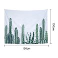 thumbnail image 2 of Coofit Wall Tapestry Decorative Cactus Hanging Tapestry Wall Blanket Photo Backdrop, 2 of 2