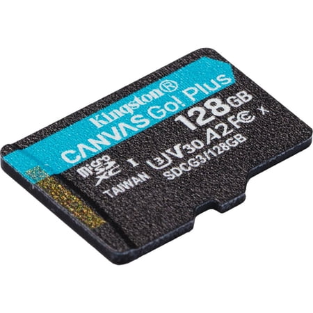 UPC: 0740617301243 | Kingston 128GB microSDXC Canvas Go Plus 170MB/s Read UHS-I Class 10 U3 V30 A2/A1 Memory Card without Adapter SDCG3/128GBSP
