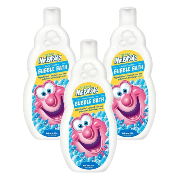 Mr Bubble Bubble Bath Extra Gentle 16oz (Pack of 3)