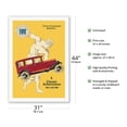 thumbnail image 2 of Fiat 520 - A Classic Achievement - The 17-50 HP Fiat - Vintage Automobile Poster by Jack Le Breton c.1927 - Fine Art Rolled Canvas Print 27in x 40in, 2 of 4