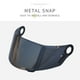 thumbnail image 5 of Motocicleta Anti-UV Anti-Scratch Wind Shield Cascos Lente Visor Reemplazo para, 5 of 8