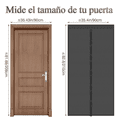 thumbnail image 2 of ZYNERY Pantalla magnética de mosca de puerta , 90 x 210 cm, con potente imán, autoadhesiva en todo el marco, capaz de bloquear mosquitos, moscas, abejas e insectos (negro), 2 of 7