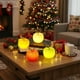 thumbnail image 1 of Luz de Noche de Fruta de Navidad Cumpleaños Regalos de Cristal, Hojas de Metal, Decoración de Habitación, Lámpara de Cama, Cocina, Iluminación de Estudio, Adecuado para Dormitorio, Metal, Cristal,, 1 of 8
