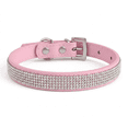 thumbnail image 3 of AJZIOJIRO Bling Rhinestone Dog Collar, Crystal Diamond Puppy Collar for Small Medium Dogs, Glitter Fancy Pet Jewel XXS-XXL, 3 of 23