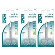 Pack of (3) Trim Professional Quality Stainless Steel Cuticle Scissors
