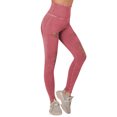 thumbnail image 5 of WLJ Women Solid Color Hole Hollow Out High Waisted Yoga Pants, 5 of 7