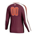 thumbnail image 3 of Unisex GameDay Greats #00 Maroon Virginia Tech Hokies Lightweight Volleyball Fashion Jersey, 3 of 3