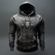 thumbnail image 3 of Sudaderas con estampado 3D de araña para hombre, Sudadera con capucha de gran tamaño, ropa de calle Harajuku de tendencia Hip Hop, Cosplay de ocio, moda de otoño, 3 of 3
