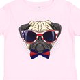 thumbnail image 4 of Inktastic Pug Dog July 4th Patriotic Sunglasses Boys or Girls Toddler T-Shirt, 4 of 5