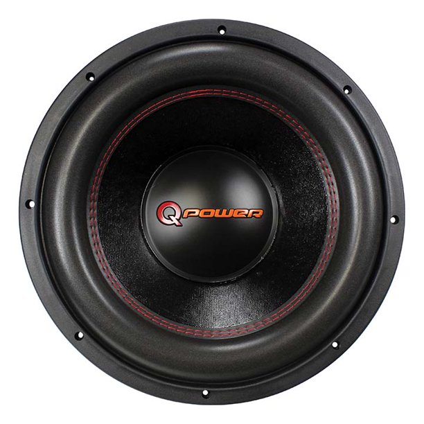 Q Power 12 Inch 3000 Watt Super Deluxe Subwoofer DVC Car Audio Sub