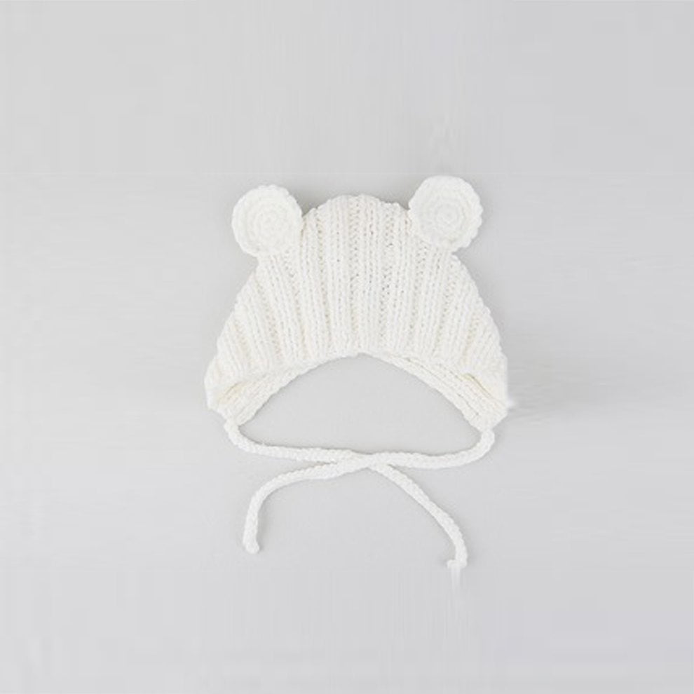 baby hat bear ears