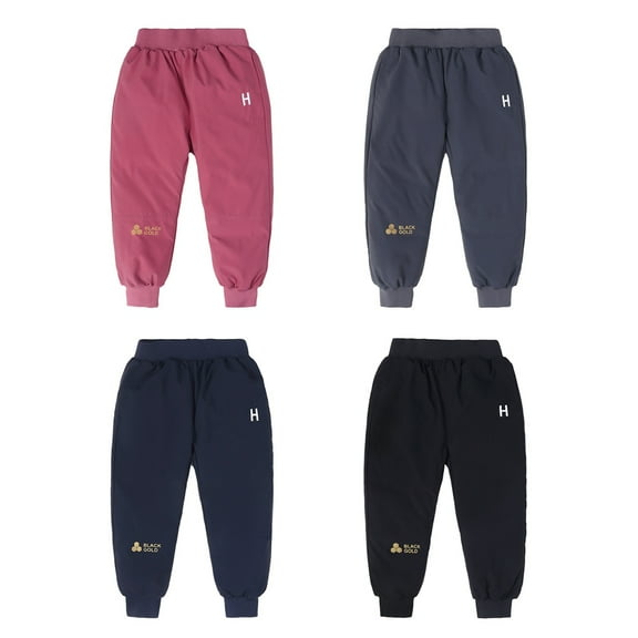 SILVERCELL 4-13T Toddler Big Boys Girls Winter Lightweight Down Pants Kids Windproof Warm Snow Pant Ski Trousers